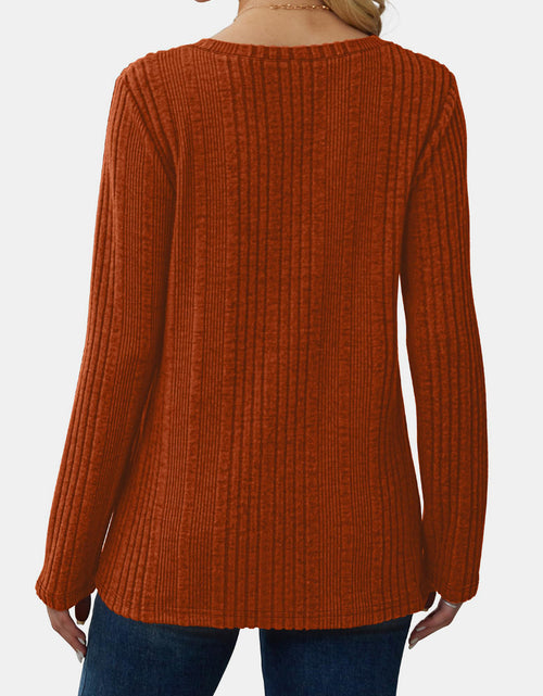 Load image into Gallery viewer, V-Neck Long Sleeve T-Shirt
