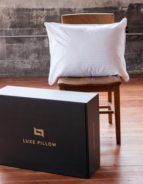 Load image into Gallery viewer, The Luxe Pillow® (Polyester Gel Fiber) Two-Pack by Luxe Pillow®
