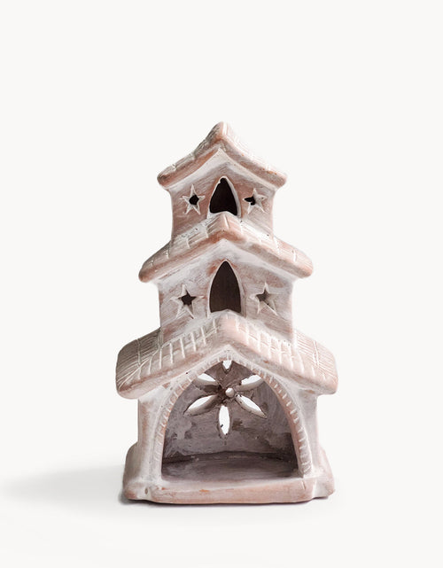 Load image into Gallery viewer, Terracotta Tea Light Candle Holder - House by KORISSA
