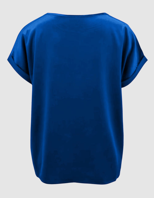 Load image into Gallery viewer, Round Neck Short Sleeve T-Shirt
