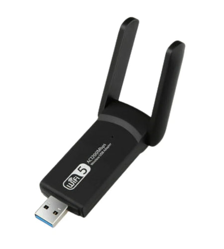 1200Mbps Long Range AC1200 Dual Band 5GHz Wireless USB 3.0 WiFi Adapter Antennas
