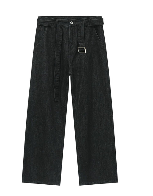 Load image into Gallery viewer, Men's Loose Fit Jeans with Pockets
