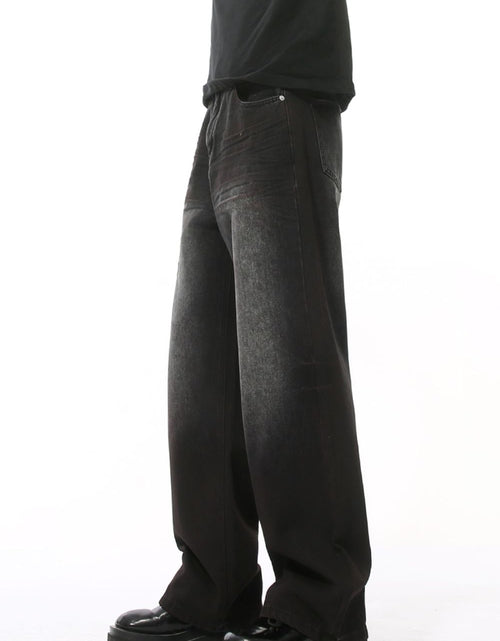 Load image into Gallery viewer, High Waist Baggy Jeans with Pockets
