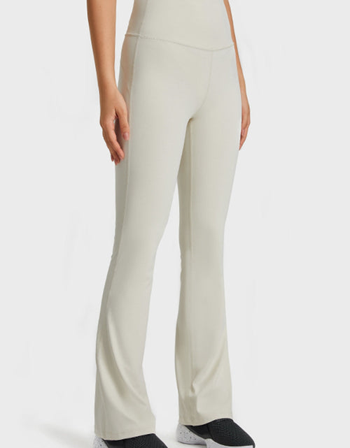 Load image into Gallery viewer, Millennia Elastic Waist Flare Yoga Pants
