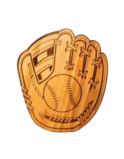 Load image into Gallery viewer, Baseball Glove Wood Board - 12" x 13.75" by Creative Gifts

