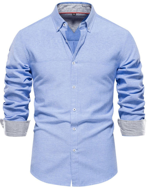 Load image into Gallery viewer, Men's Button Down Collared Neck Shirt
