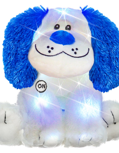 Load image into Gallery viewer, Rainbow Lites Puppy Dog Glow Plush LED Night Light Up Stuffed Animal (16 inch) by The Noodley
