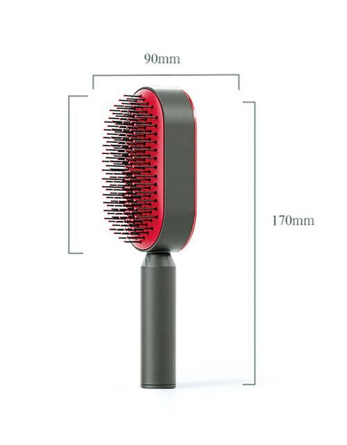 Load image into Gallery viewer, Self-Cleaning Hair Brush by BimeBeauty
