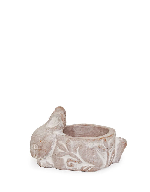 Load image into Gallery viewer, Terracotta Tea Light Candle Holder - Rabbit by KORISSA
