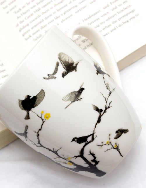 Load image into Gallery viewer, Set Of Four April Flock Series Ceramic Mugs by Izhar Studio- CA
