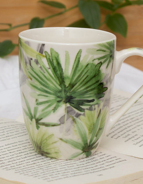 Load image into Gallery viewer, Set Of Four Tropical Season Series Ceramic Mugs by Izhar Studio- CA
