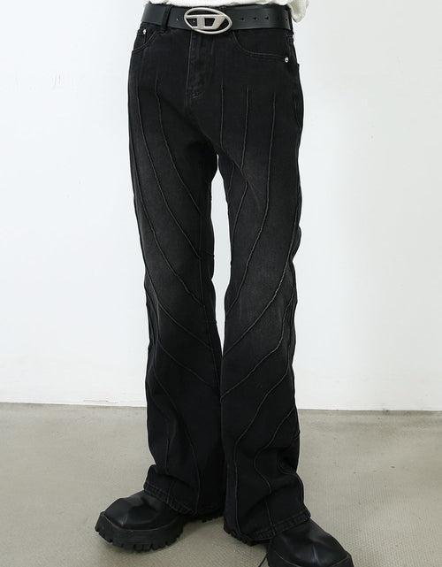 Load image into Gallery viewer, Men's Exposed Seam Jeans with Pockets
