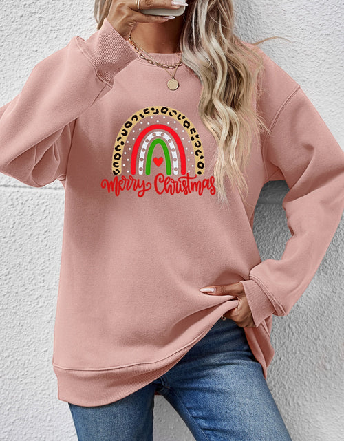 Load image into Gallery viewer, MERRY CHRISTMAS Graphic Sweatshirt
