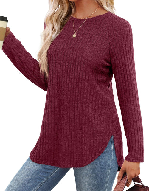 Load image into Gallery viewer, Round Neck Raglan Sleeve T-Shirt
