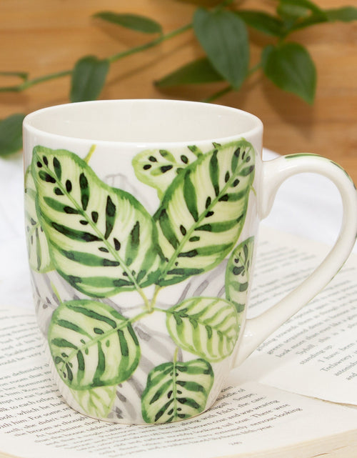 Load image into Gallery viewer, Set Of Four Tropical Season Series Ceramic Mugs by Izhar Studio- CA
