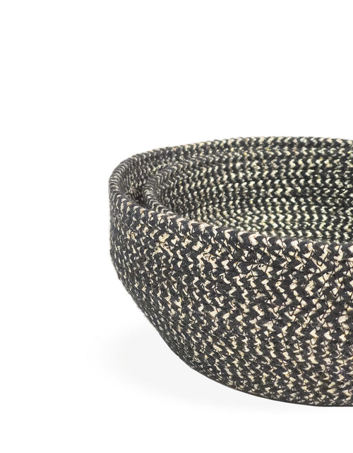 Load image into Gallery viewer, Glitter Bowl - Black (Set of 2) by KORISSA
