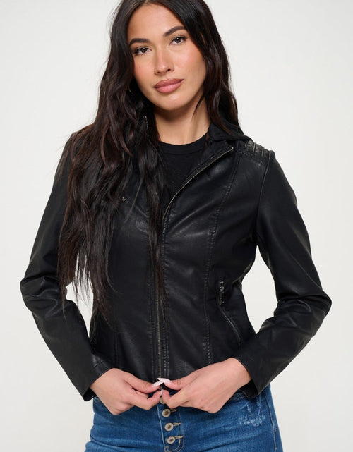 Load image into Gallery viewer, Coalition LA Zip Up Hooded Jacket
