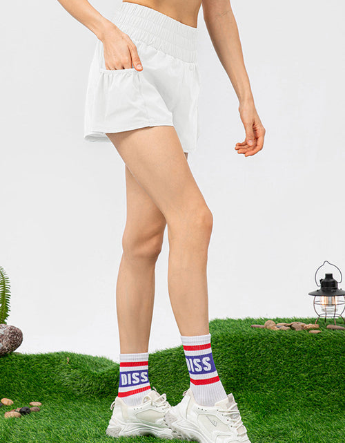 Load image into Gallery viewer, Elastic Waist Pocketed Active Shorts
