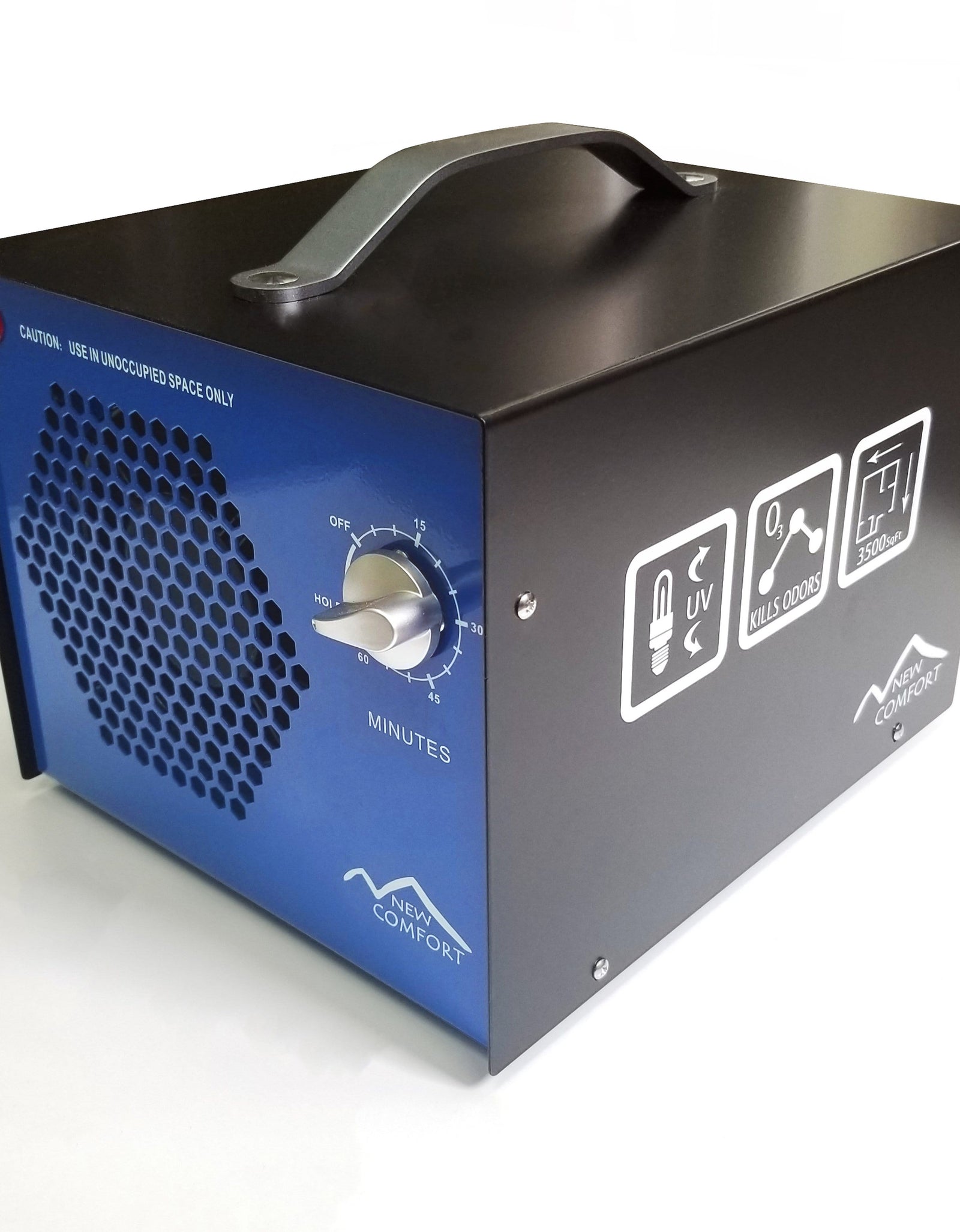 New Comfort Large Odor Eliminating Blue Commercial Ozone Generator by Prolux by Prolux Cleaners