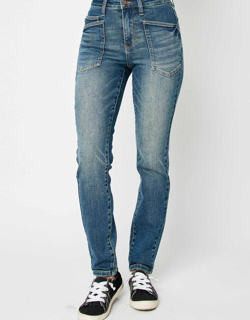 Load image into Gallery viewer, Judy Blue Full Size High Waist Skinny Jeans
