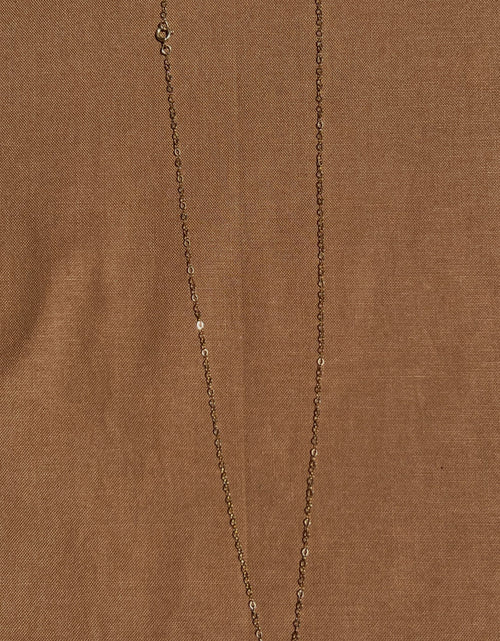 Load image into Gallery viewer, 14k Yellow Gold White Opal Necklace by Toasted Jewelry
