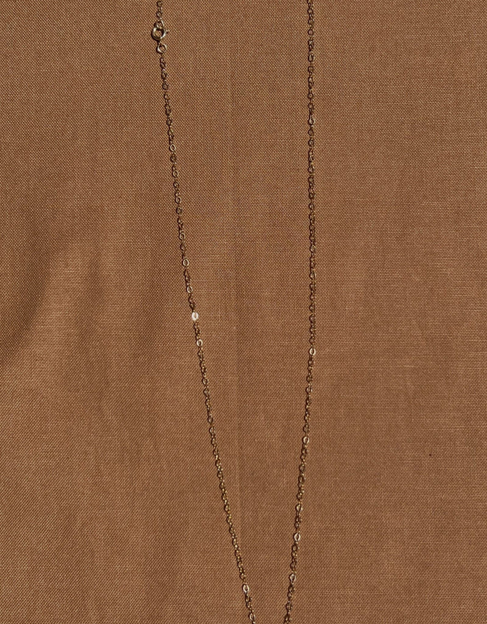 14k Yellow Gold White Opal Necklace by Toasted Jewelry