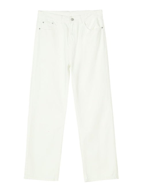 Load image into Gallery viewer, Straight Leg Jeans with Pockets
