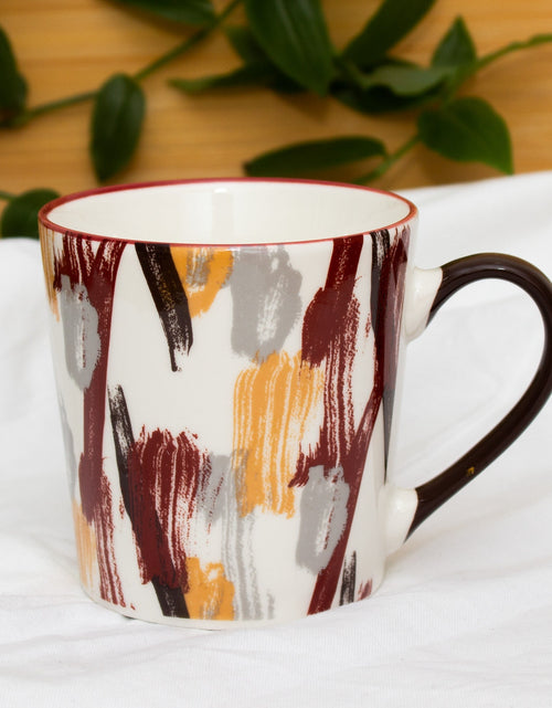 Load image into Gallery viewer, Set Of Four Artwork Palette Series Ceramic Mugs by Izhar Studio- CA
