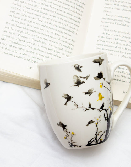 Load image into Gallery viewer, Set Of Four April Flock Series Ceramic Mugs by Izhar Studio- CA
