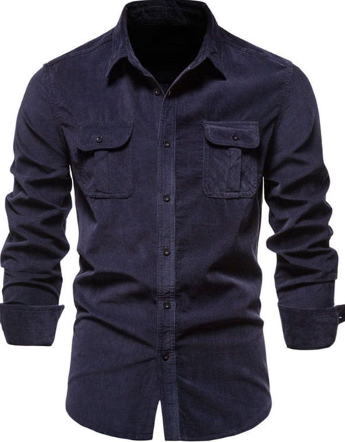 Load image into Gallery viewer, Men's Full Size Button Down Collared Neck Shirt Plus Size
