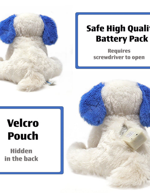 Load image into Gallery viewer, Rainbow Lites Puppy Dog Glow Plush LED Night Light Up Stuffed Animal 2 Pack Set by The Noodley
