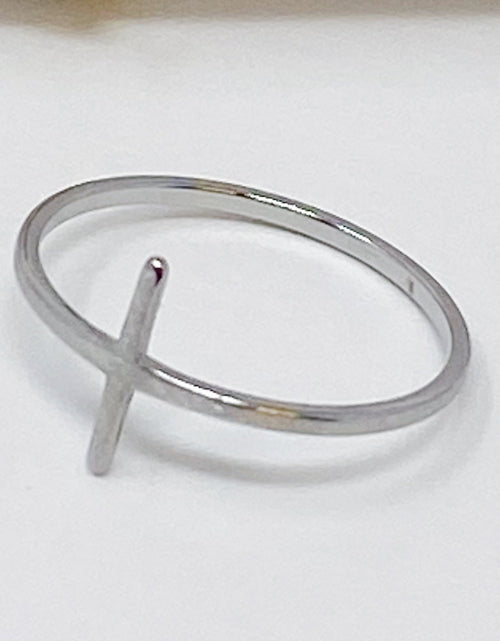 Load image into Gallery viewer, Side Cross Ring by Ellisonyoung.com
