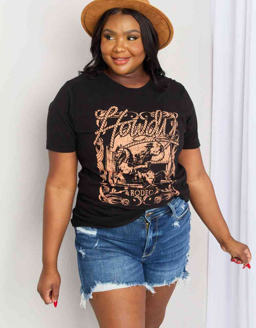 Load image into Gallery viewer, mineB Full Size Graphic Round Neck Tee
