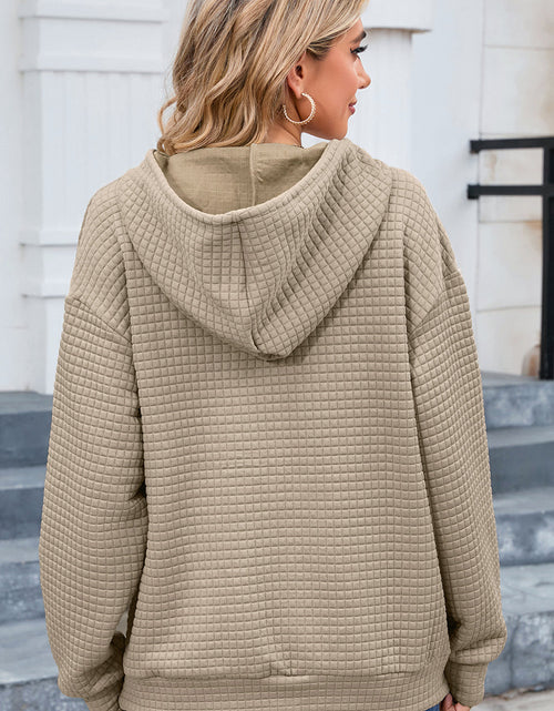 Load image into Gallery viewer, Dropped Shoulder Pocketed Hoodie
