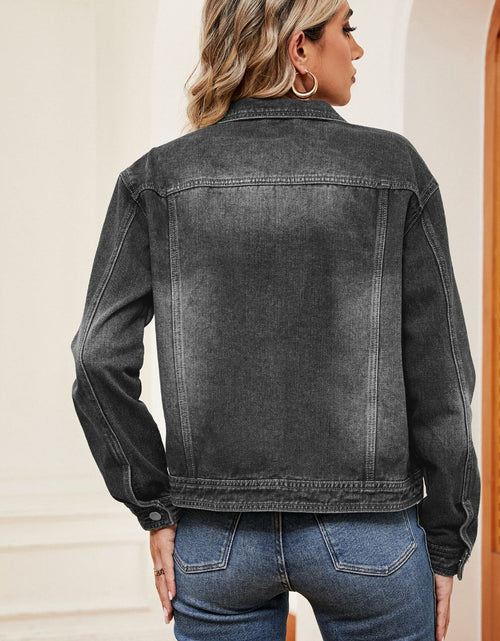 Load image into Gallery viewer, Washed Denim Jacket
