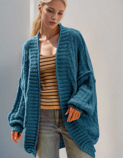 Load image into Gallery viewer, Double Take Full Size Open Front Long Sleeve Cardigan

