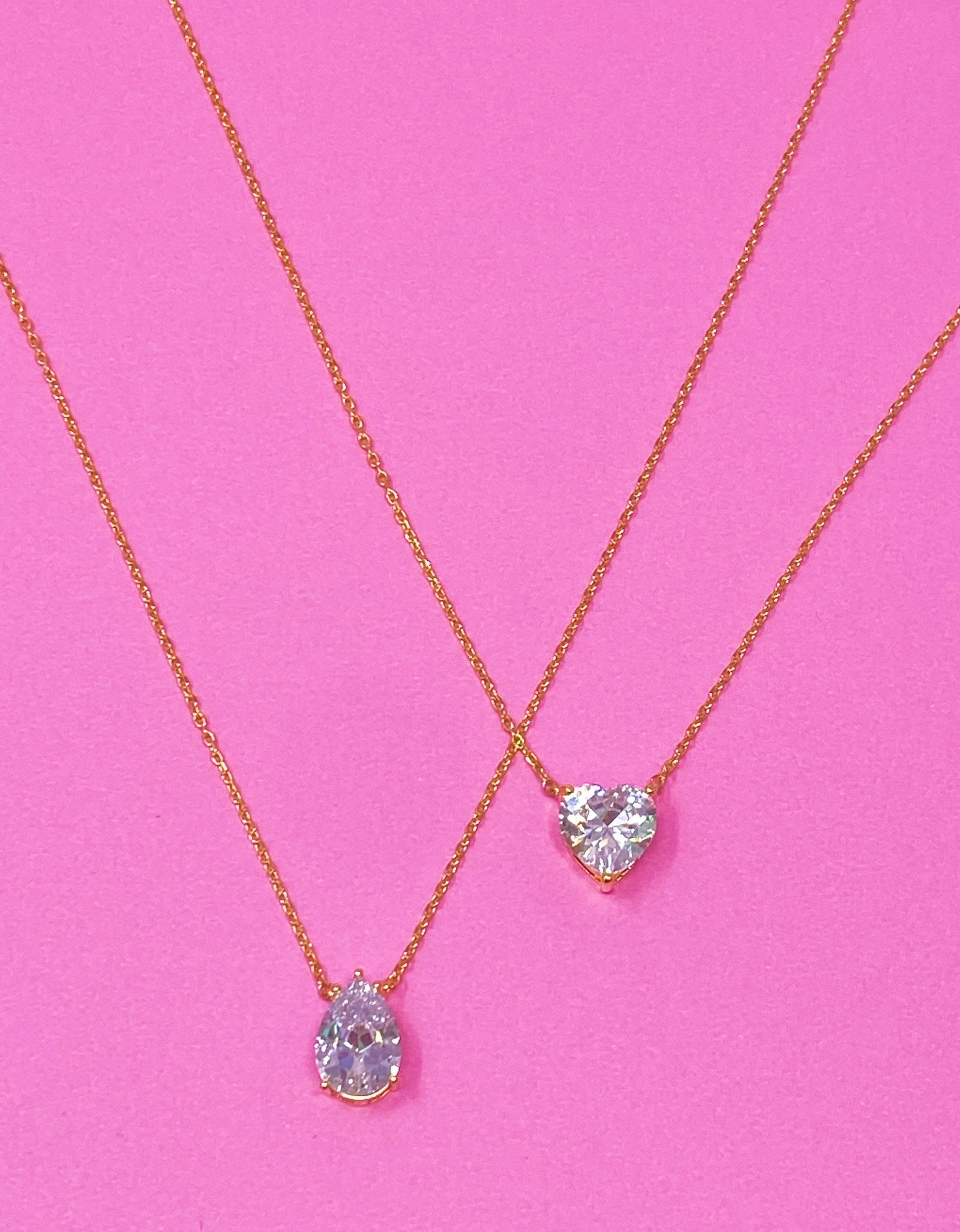 Dream It Solitaire Pendant Necklace by Ellisonyoung.com