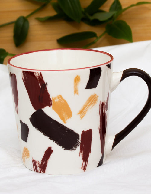 Load image into Gallery viewer, Set Of Four Artwork Palette Series Ceramic Mugs by Izhar Studio- CA

