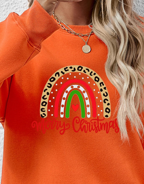 Load image into Gallery viewer, MERRY CHRISTMAS Graphic Sweatshirt
