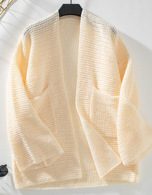 Load image into Gallery viewer, Open Front Long Sleeve Cardigan
