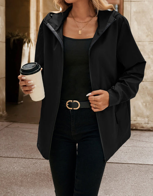 Load image into Gallery viewer, Ivy Lane Pocketed Zip Up Hooded Jacket
