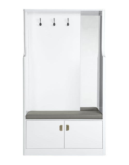 Load image into Gallery viewer, Buck II - High Gloss Hall Tree - White by Couch.com
