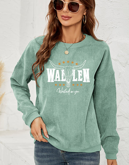 Load image into Gallery viewer, THE HELL I WON'T Graphic Sweatshirt
