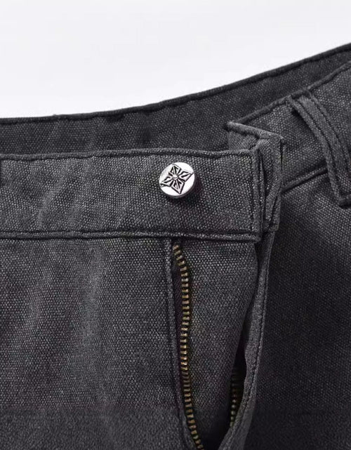 Load image into Gallery viewer, Men's Pocketed Star Jeans
