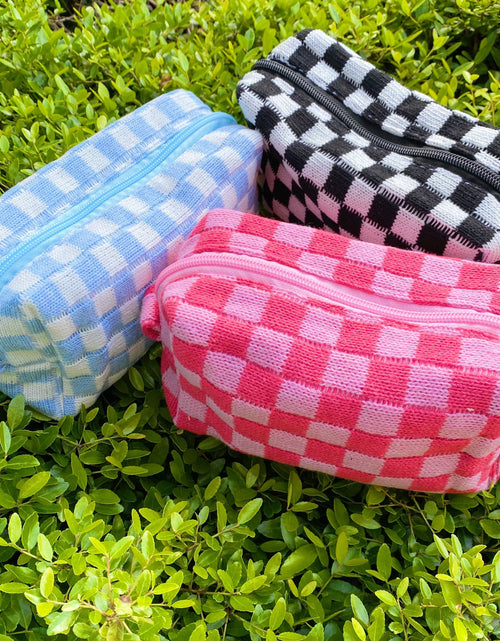 Load image into Gallery viewer, Check Yourself Cosmetic Bag by Ellisonyoung.com
