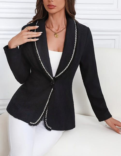 Load image into Gallery viewer, Single-Breasted Lapel Collar Blazer
