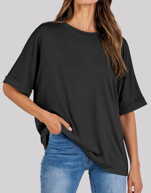 Load image into Gallery viewer, Round Neck Half Sleeve T-Shirt
