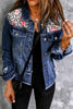 Floral/Denim