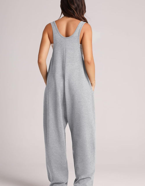 Load image into Gallery viewer, Lovelet Wide Strap Jumpsuit with Pockets
