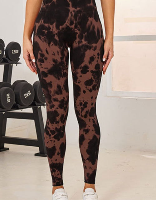 Load image into Gallery viewer, Tie-Dye High Waist Active Leggings
